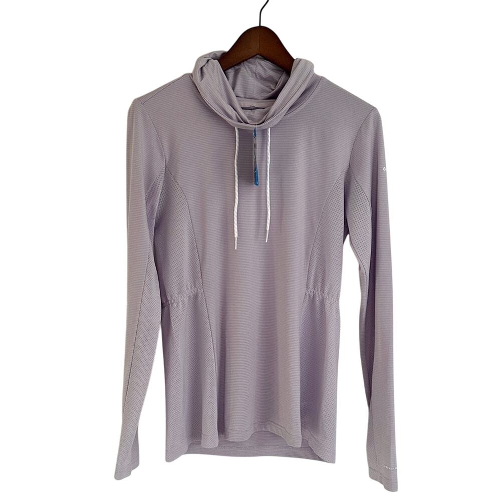 Columbia Ladies' Omni-Wick Active Top Pullover Shirt, Pale Lilac small NWT